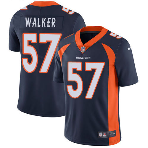 Nike Broncos #57 Demarcus Walker Navy Blue Alternate Men's Stitched NFL Vapor Untouchable Limited Jersey